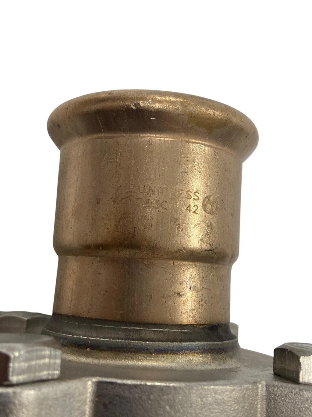 1 1/2" Ball Valve for Cunipress Metric Press-Fit System (1000 WOG)