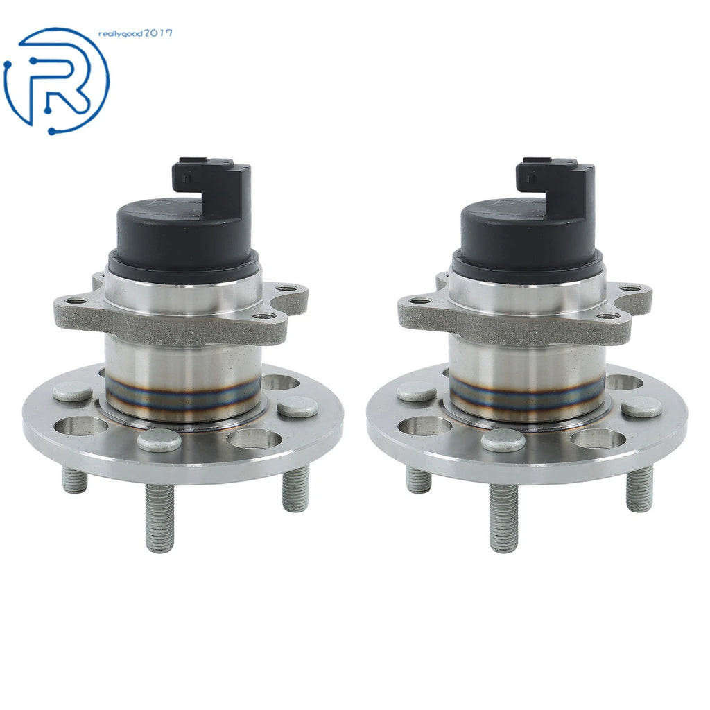 2X Rear Wheel Hub Bearing Assembly with ABS Sensor for Hyundai Kia Accent Rio (2006–2011)