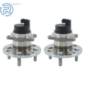 2X Rear Wheel Hub Bearing Assembly with ABS Sensor for Hyundai Kia Accent Rio (2006–2011)