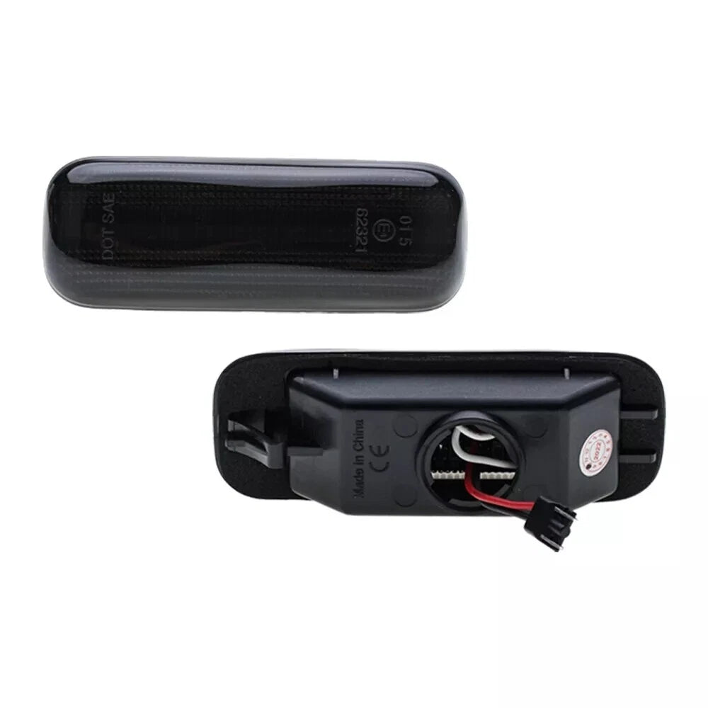 Full LED Turn Signal Light Smoke Lens for Mercedes W163 ML320 ML430 (1998–2003)
