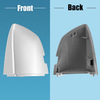 Front Left Outside Door Handle Cover for Volkswagen (Silver Tone)