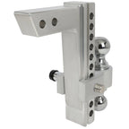 Adjustable Aluminum Trailer Hitch Dual Ball Mount for 2" Receiver (2010–2023)