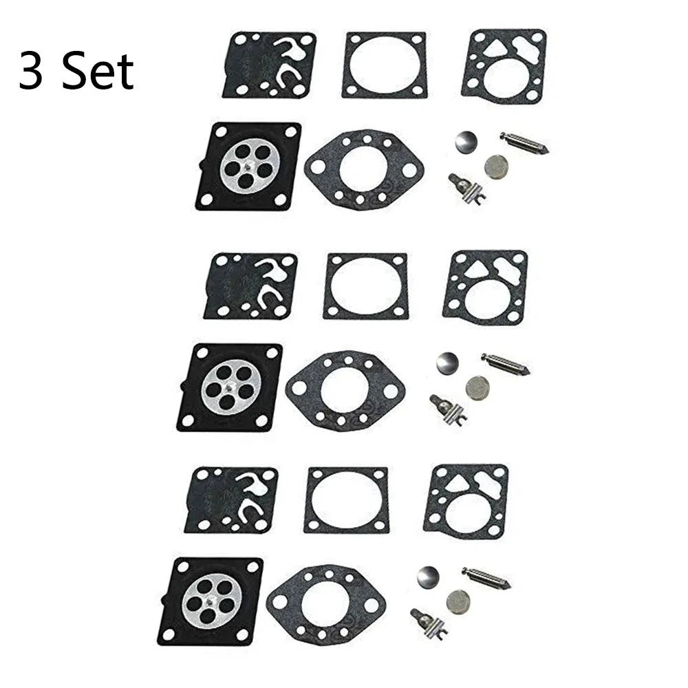 Set of 3 Carburetor Repair Kits for Stihl 020 024 028 (RK-13HU RK-14HU)