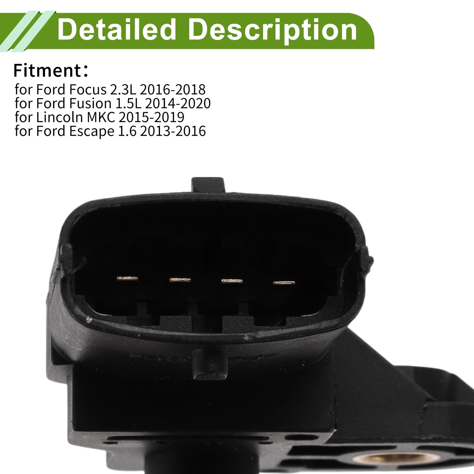 MAP Sensor No.BV619F479AA for Ford Focus 2.3L (2000–2007)