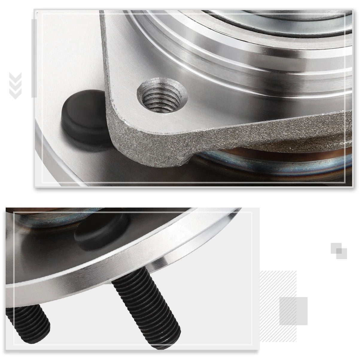 Front Left Right Wheel Hub Bearing Assembly for Chrysler Concorde Intrepid (1993–2004)