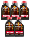 5L Motul 8100 X-CLEAN+ EFE 0W-30 Synthetic Engine Oil for Automotive