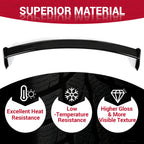 Glossy Black Rear Window Roof Spoiler for Subaru Impreza WRX STI (2002–2007)
