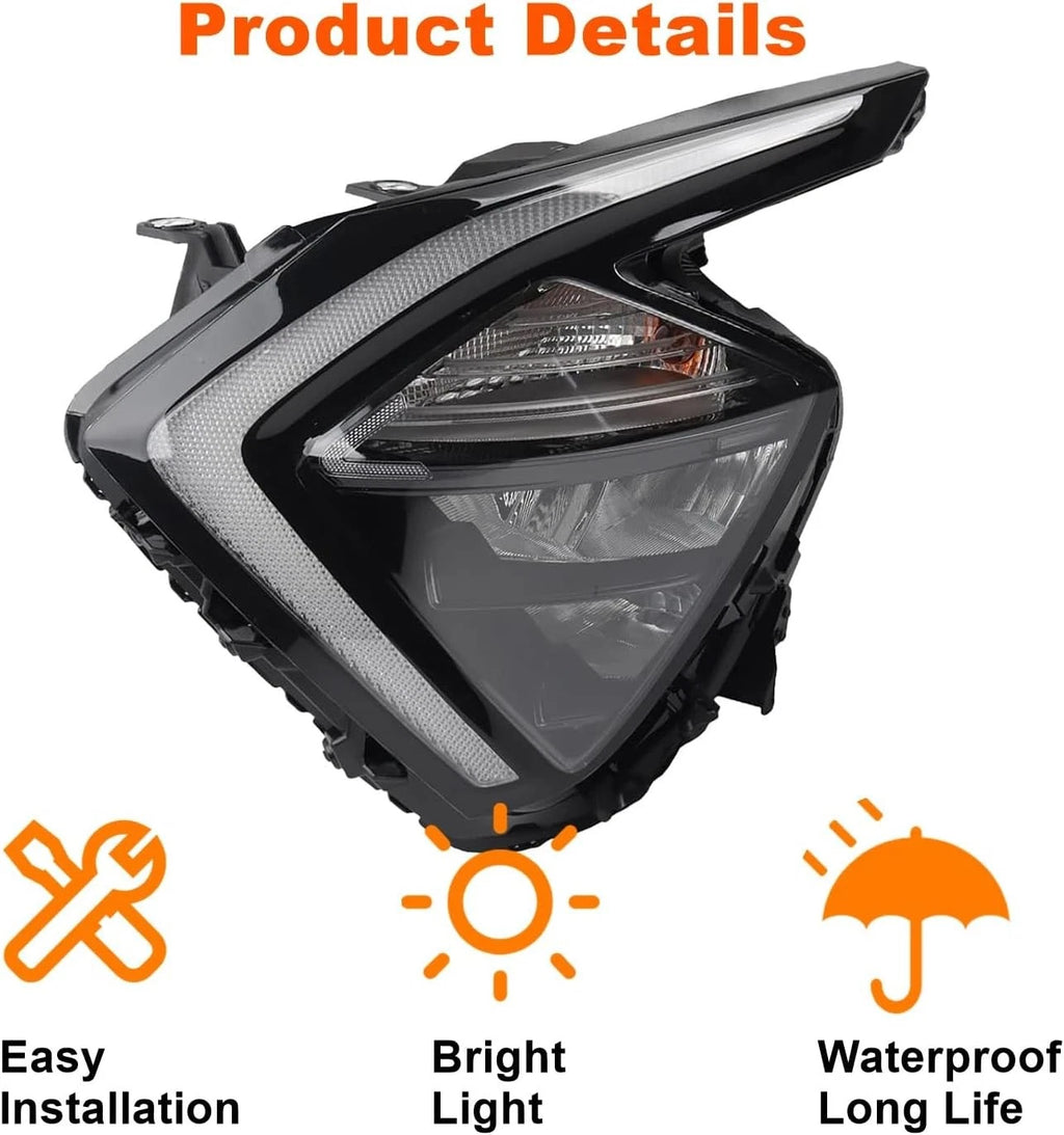Set of 2 LED Headlights for Kia Sportage (2022–2024)