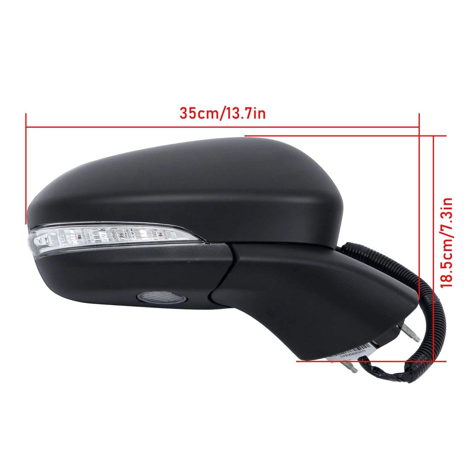 Passenger Side View Mirror for Ford Fusion (2015-2017)