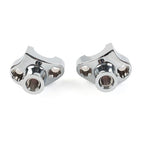 7" Tall Handlebar Risers for Harley Softail Dyna Street Bob
