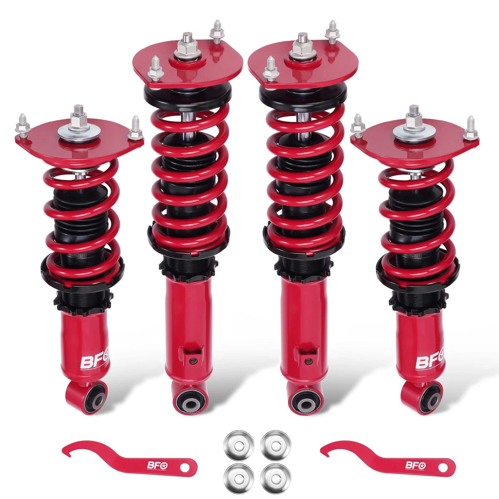 BFO Front + Rear Coilovers for Mazda MX-5 Miata (1990–2005) Adj. Height Shock
