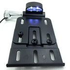 LED Light Side Mount License Plate for Harley Sportster Dyna Fat Boy (2004–UP)