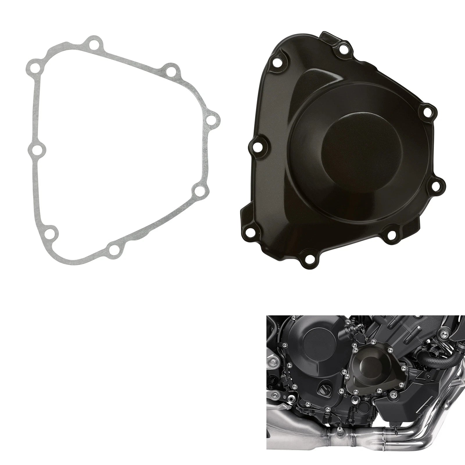 Engine Oil Pump Cover & Gasket for Yamaha MT09 FJ09 FZ09 (2014–2020)