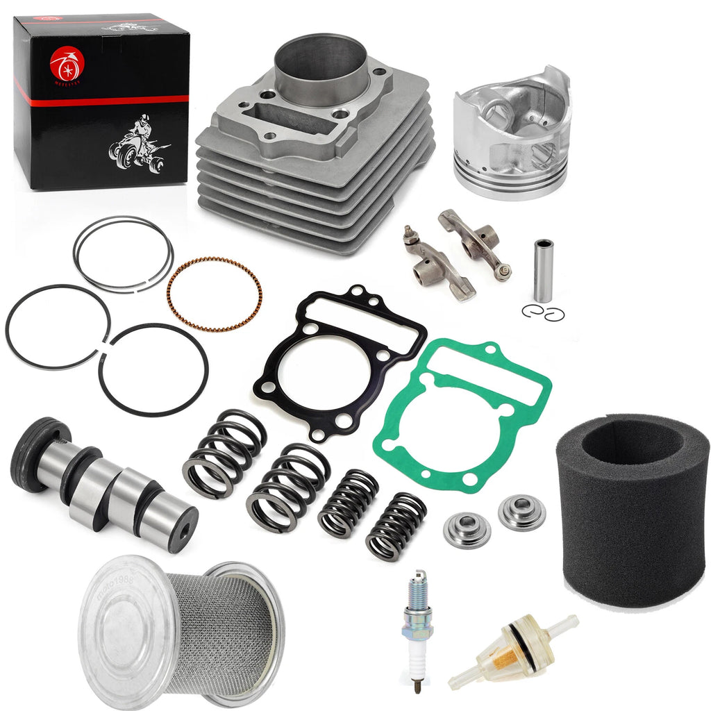 Big Bore Cylinder Top End Kit + Cam + Air Filter for Honda CRF100 CRF100F (120cc)