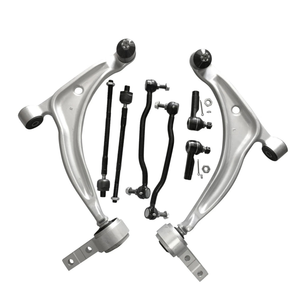 8pc Front Suspension Control Arm Ball Joint Kit for Nissan Altima Maxima (2002–2008)