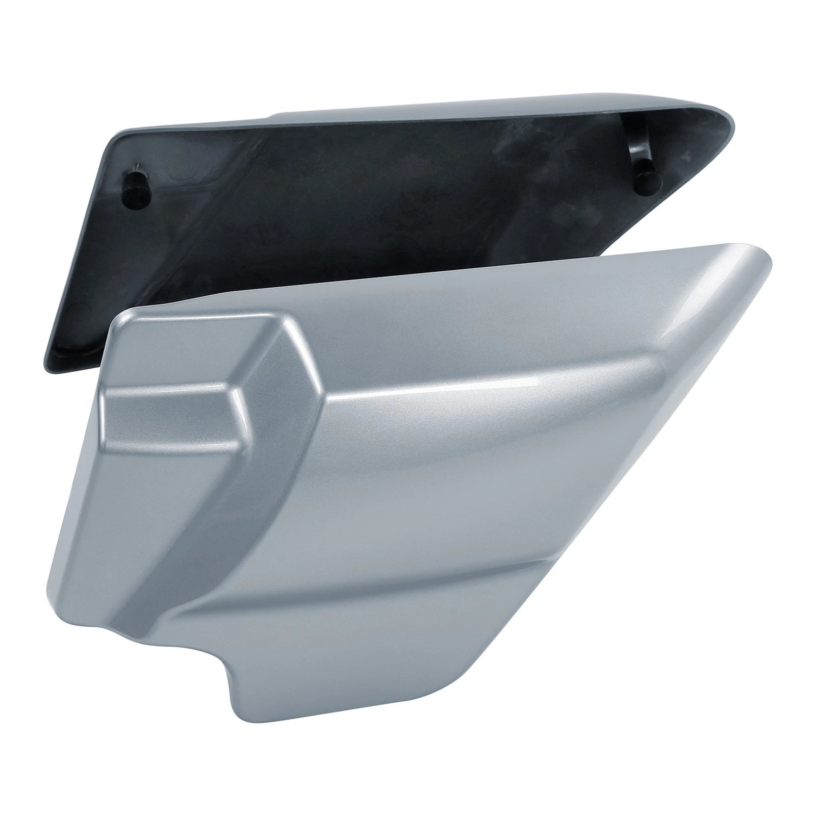 Battery Fairing Side Covers for Harley Road Glide (2009–2023) Barracuda Silver