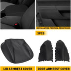 Center Console & Armrest Leather Cover for Honda (2009–2015)