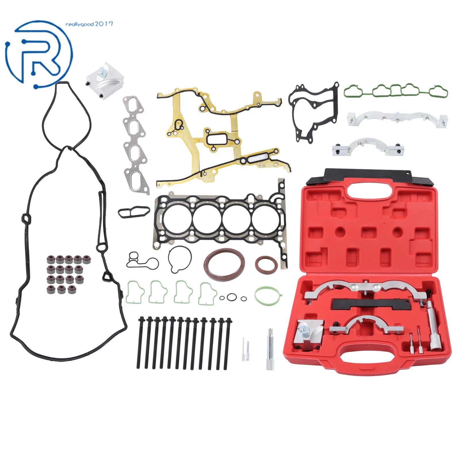 Timing Chain Locking Tool Kit + Head Gasket Set for Chevy Cruze Sonic (2011–2016)