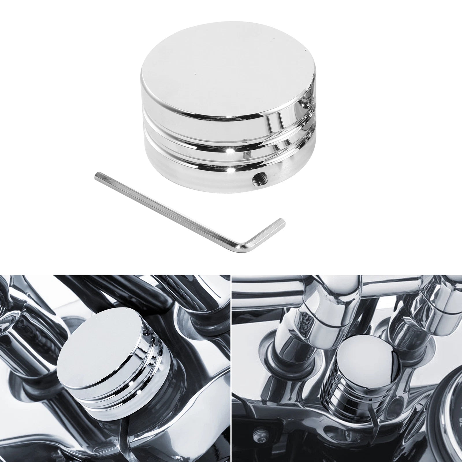 Steering Stem Bolt Nut Cover for Harley Softail Low Rider Breakout (2018–2023)