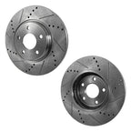 Rear Brake Disc Rotors for Honda Odyssey Pilot Acura MDX ZDX (2007–2013)