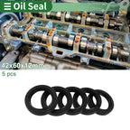Oil Seal   - NBR Rubber 42x60x12mm Black