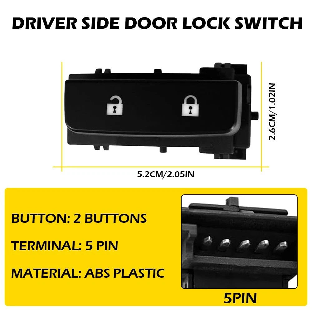 Power Window Switch for Chevrolet Silverado/GMC Sierra (2007–2014)