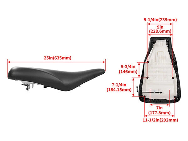 Complete Seat for Honda Rancher 350 TRX350FE TRX350FM (2000-2003)