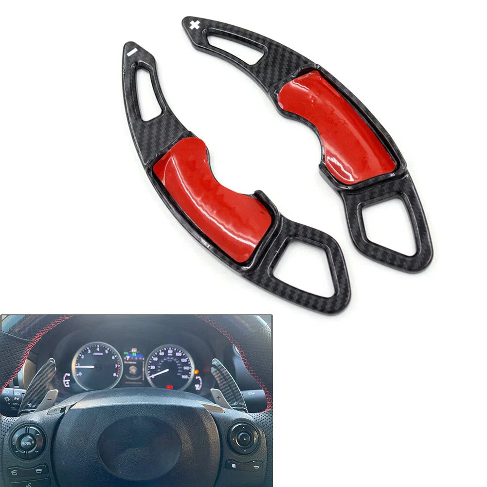 Steering Wheel Shift Paddle Extensions for Lexus RC NX IS CT200h (2015-2022)