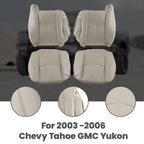 Set of 2 Driver Passenger Seat Covers for Chevy Tahoe GMC Yukon (2003–2006)
