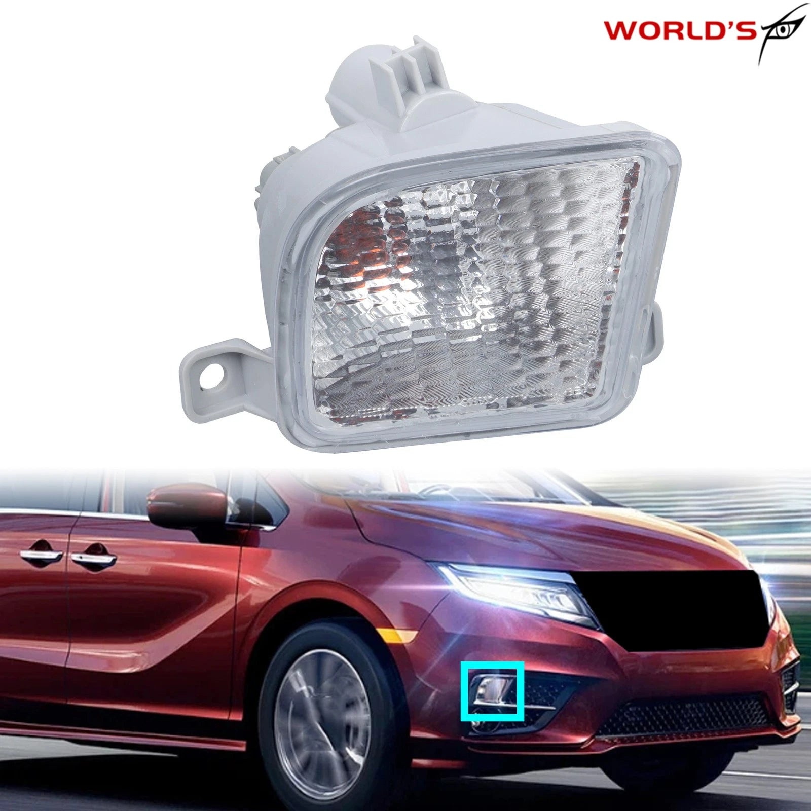 Halogen Turn Signal Light for Honda Odyssey (2018–2020) Right Side