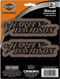 2pc Decal for Harley-Davidson (CHROMA 26019)