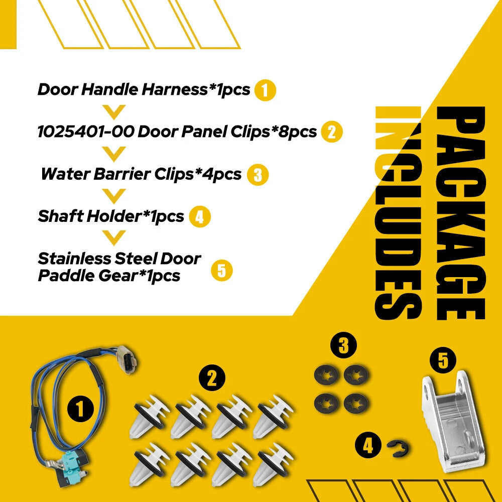 Door Handle Upgrade Kit for Tesla Model S (2012â2017)
