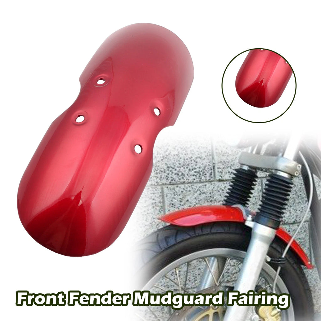Front Fender Mudguard for Triumph Bonneville T100 Scrambler Thruxton (2001–2016) Red