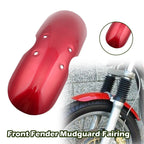 Front Fender Mudguard for Triumph Bonneville T100 Scrambler Thruxton (2001–2016) Red