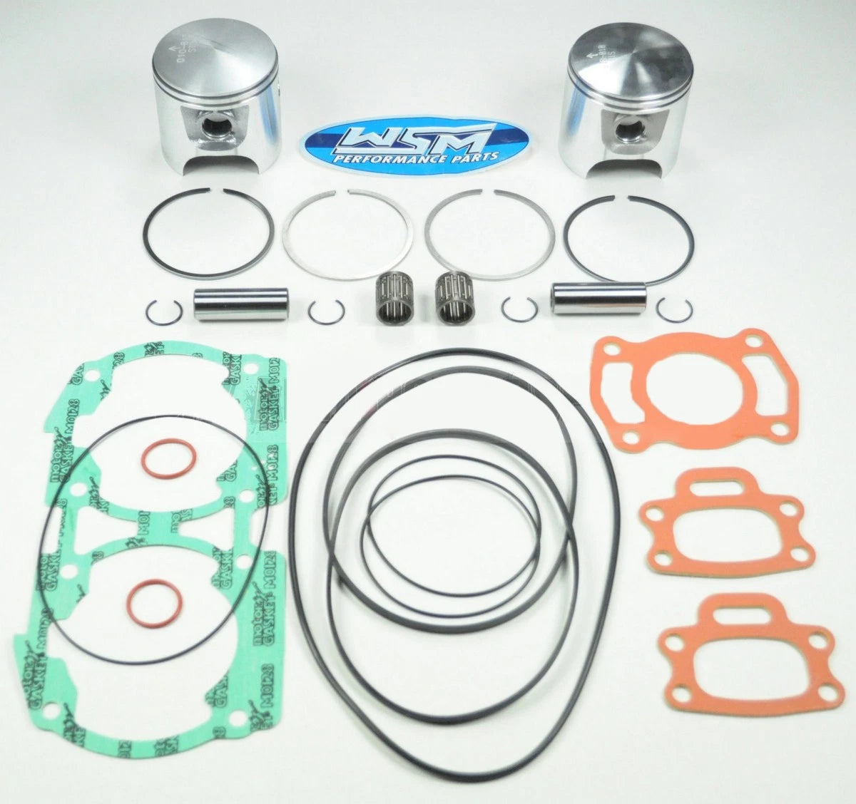 Piston Gasket Top End Rebuild Kit for Sea Doo 650 657 SPX GTX XP (.75mm Over)