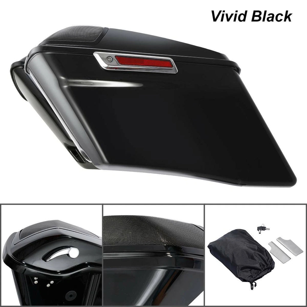 4" Stretched Extended Saddlebags for Harley CVO Touring Glide (2014–Present)