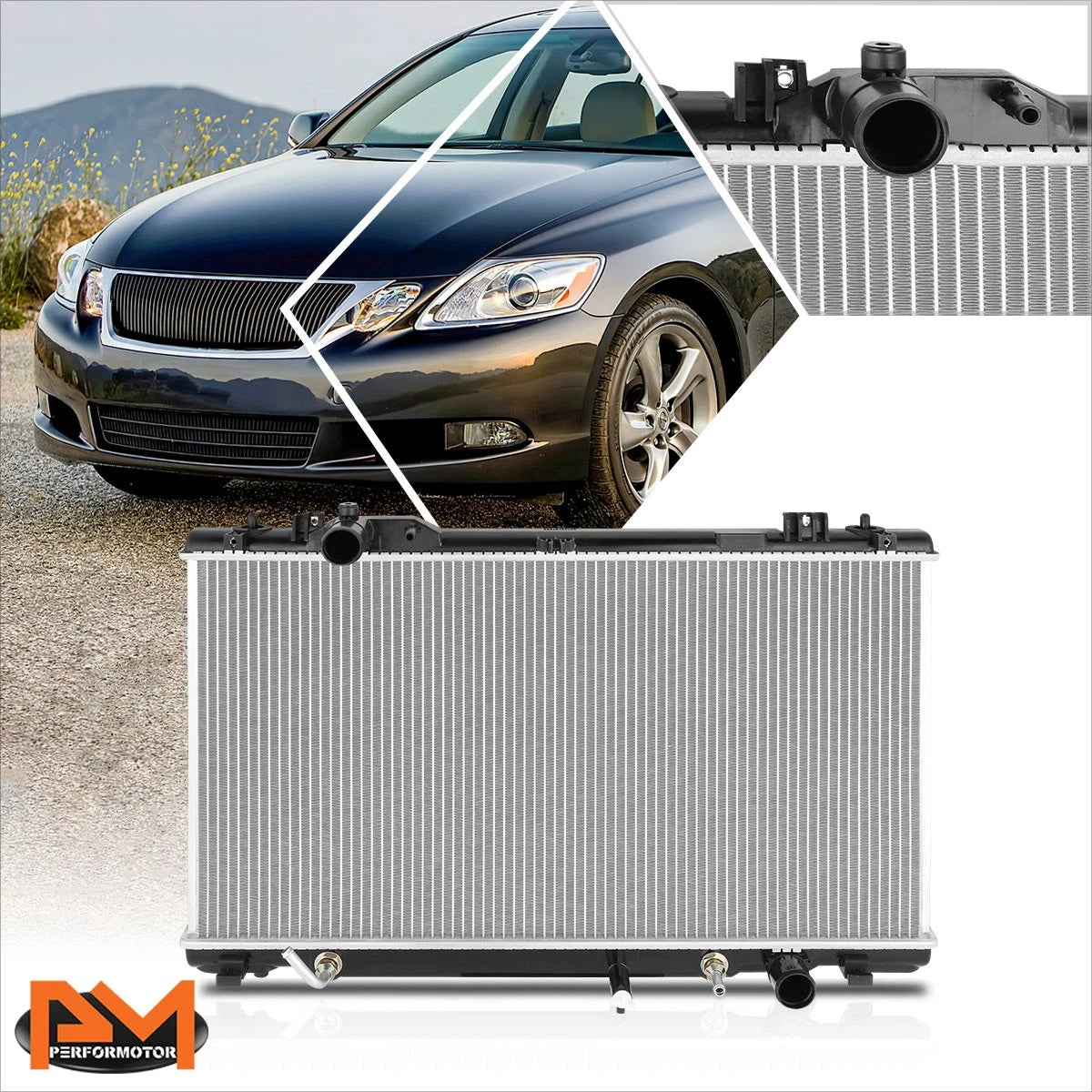 Cooling Radiator for Lexus GS460 (2008–2011) DPI-13096