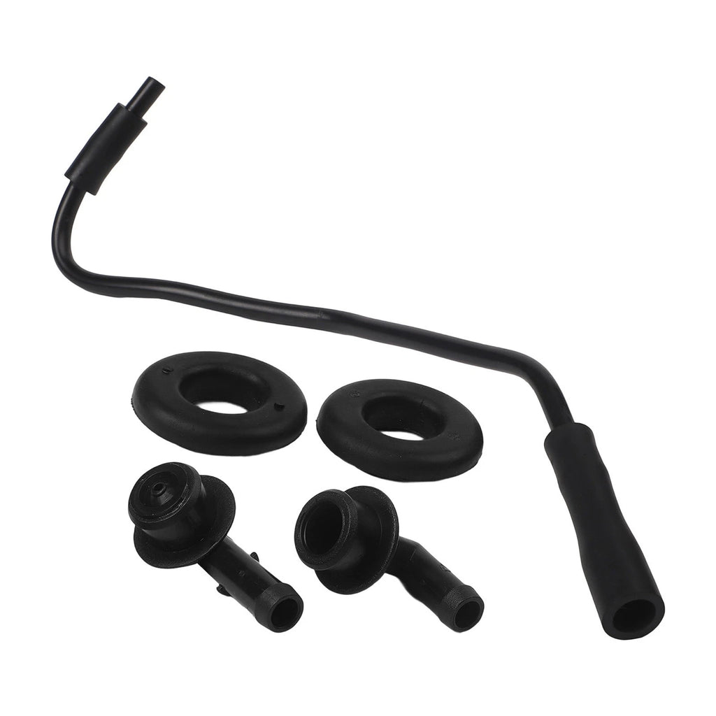 Set of 2 Engine PCV Crankcase Tube and Grommet for Jeep Wrangler (1997–2004)