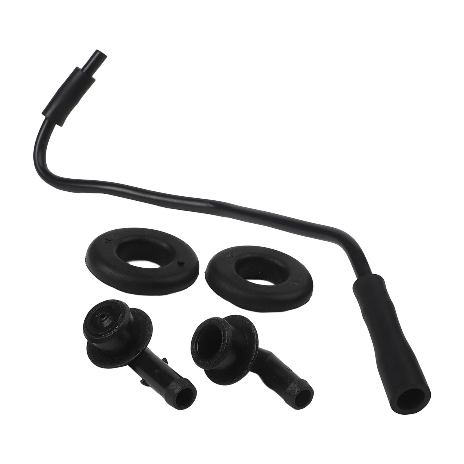 Set of 2 Engine PCV Crankcase Tube and Grommet for Jeep Wrangler (1997–2004)