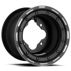 DWT G3 Black Rear Dual Beadlock Rims for YFZ450 Banshee Raptor (9" 9X9 4/115)