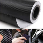 3D Waterproof Carbon-Fiber Vinyl Wrap Sheet Roll for Universal Use