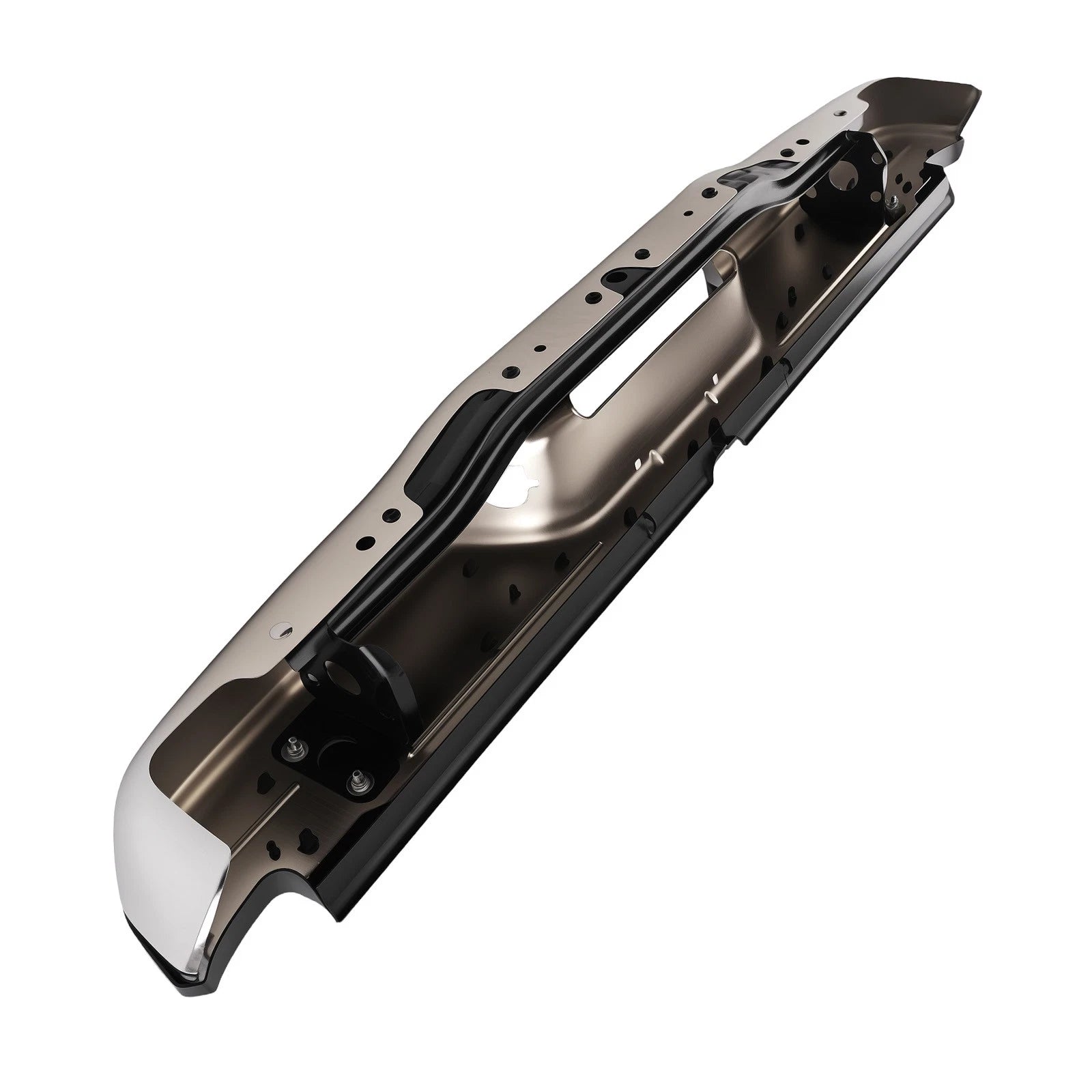 Chrome Rear Step Bumper Assembly for Toyota Tacoma (1995–2004)