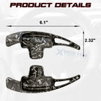 Black Forged ABS Paddle Shifter Extension for Mercedes-Benz (2019-2024)
