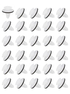 30 Fastener Clips for Mercedes R129 W202 W203 W211 (1990–2006)