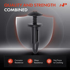 20x Push-Type Fasteners for Jeep Wrangler, Dodge Journey