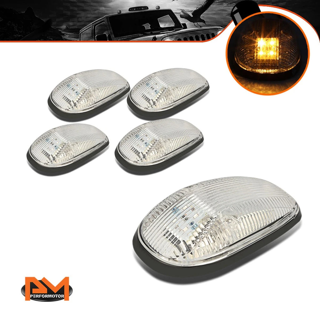Headlight for Tundra Pickup (2014–2021) Chrome Housing Clear Side