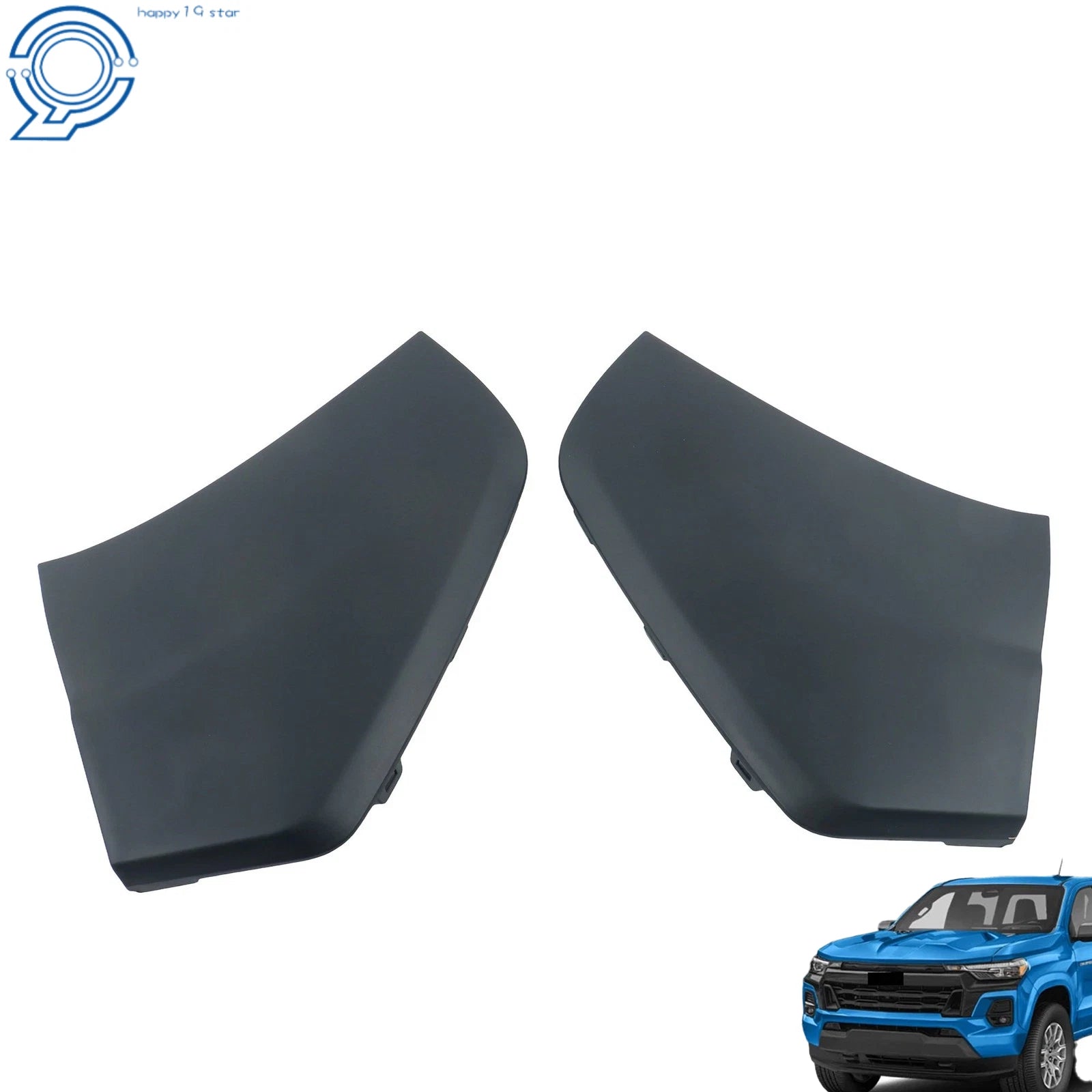 Front Bumper Fascia Pair for Chevrolet Colorado (2023–2025)