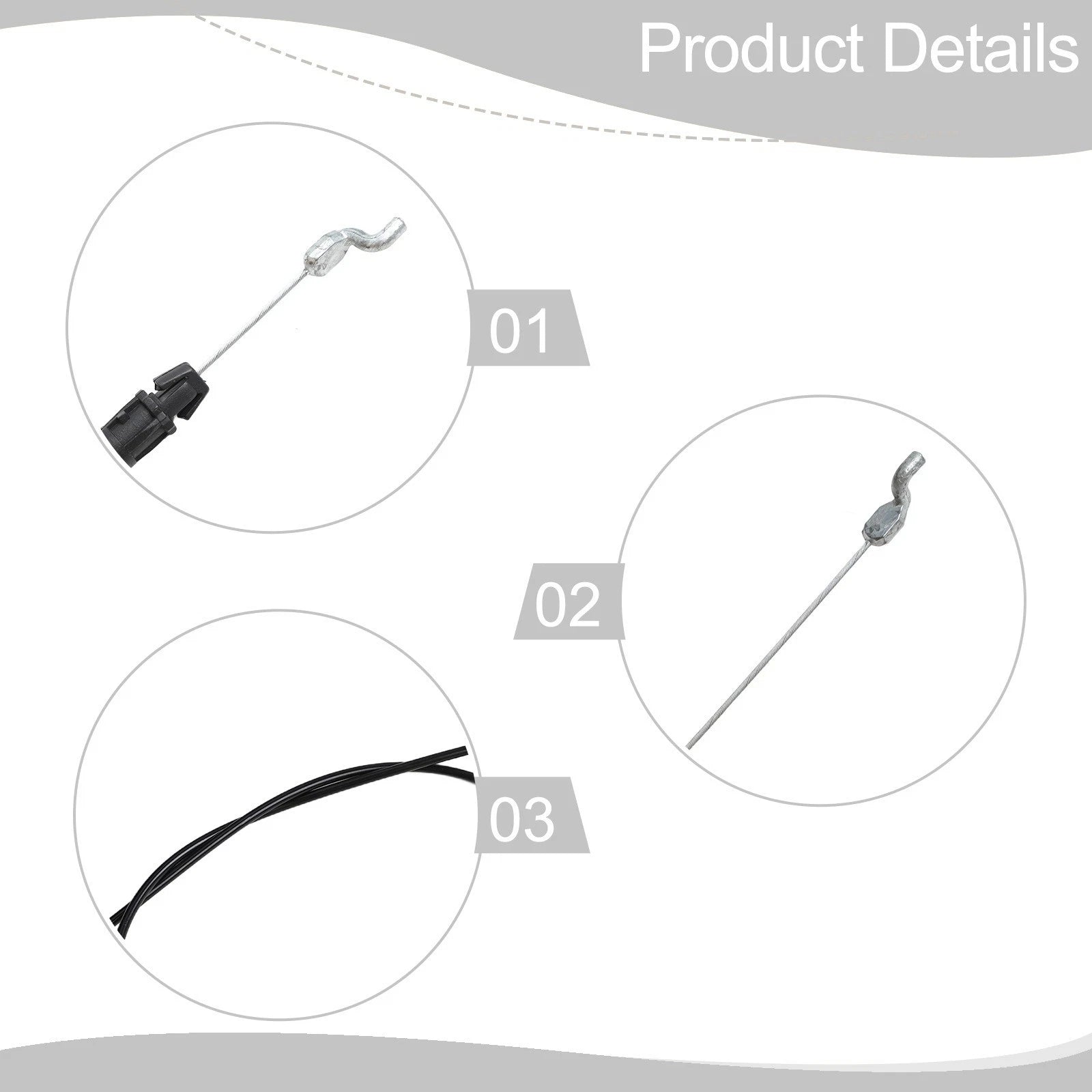 Replacement Control Cable for TroyBilt TB210 (2010–2015)