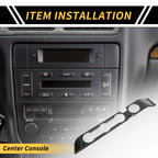 Carbon Fiber Console AC Switch Button Cover Trim for Toyota Tacoma (2016–2023)