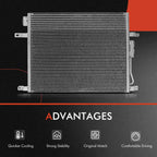 A/C Condenser and Cooling Fan Assembly Kit for Jeep Grand Cherokee (2004)